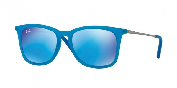 RAY-BAN JUNIOR RJ9063S AZURE FLUO TRASP RUBBER
