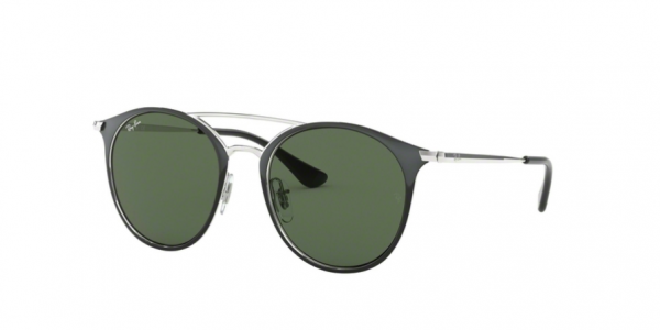 RAY-BAN JUNIOR RJ9545S SILVER ON TOP BLACK