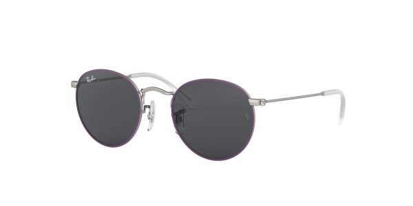 RAY-BAN JUNIOR RJ9547S TOP RUBBER VIOLET ON SILVER