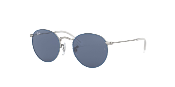 RAY-BAN JUNIOR RJ9547S TOP RUBBER BLUE ON SILVER
