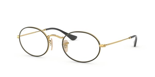 RAY-BAN RX3547V GOLD ON TOP BLACK
