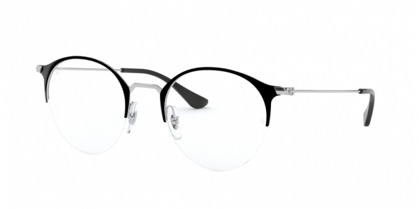 RAY-BAN RX3578V TOP BLACK ON SILVER