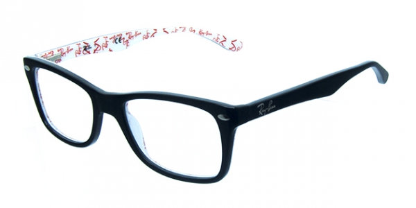 RAY-BAN RX5228 5014 TOP BLACK ON TEXTURE W