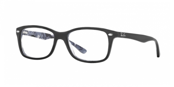 RAY-BAN RX5228 5405 TOP BLACK ON TEXTURE CAMUFLAGE