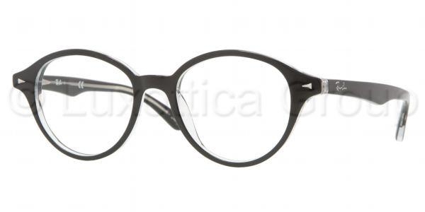 RAY-BAN RX5257 TOP BLACK ON TRANSPARE