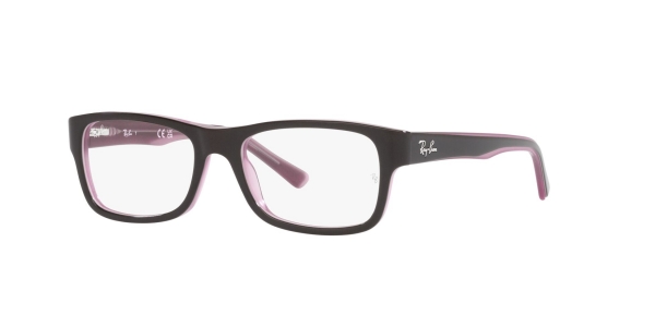RAY-BAN RX5268 BROWN ON OPAL PINK