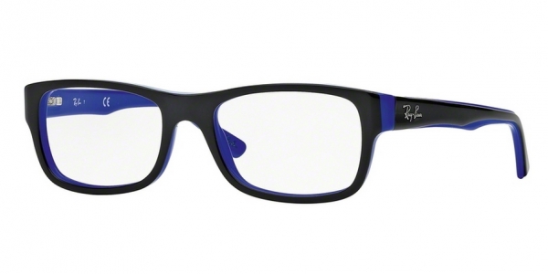 RAY-BAN RX5268 TOP BLACK ON BLUE