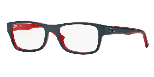 RAY-BAN RX5268 TOP GREY ON RED
