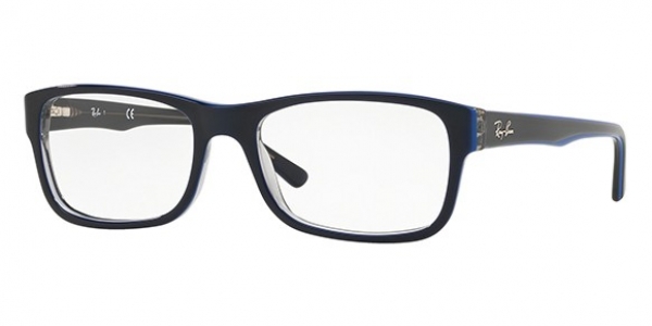 RAY-BAN RX5268 GREY ON TOP BLUE
