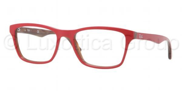 RAY-BAN RX5279 TOP RED ON VARIEGATED