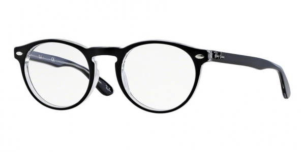 RAY-BAN RX5283 TOP BLACK ON TRANSPARENT