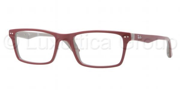 RAY-BAN RX5288 TOP BORDEAUX ON GREY