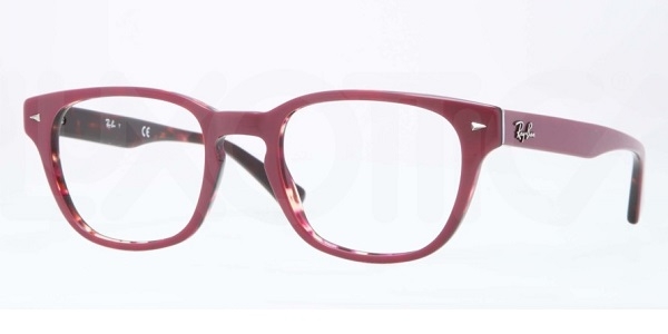 RAY-BAN RX5309 TOP RED ON HAVANA