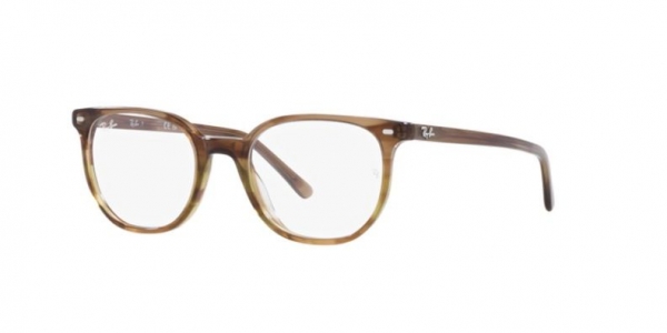 RAY-BAN RX5397 ELLIOT STRIPED BROWN GRADIENT GREEN