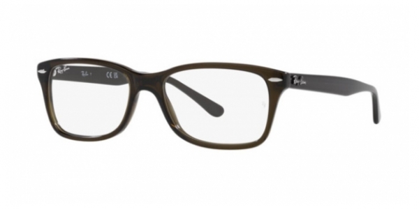 RAY-BAN RX5428 TRANSPARENT OLIVE GREEN