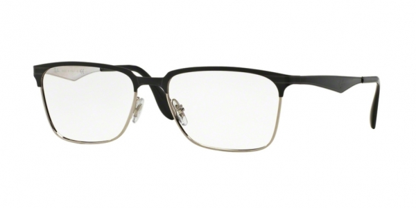 RAY-BAN RX6344 TOP BLACK ON SILVER