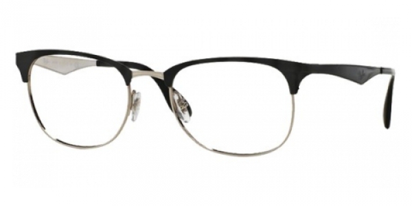 RAY-BAN RX6346 TOP BLACK ON SILVER