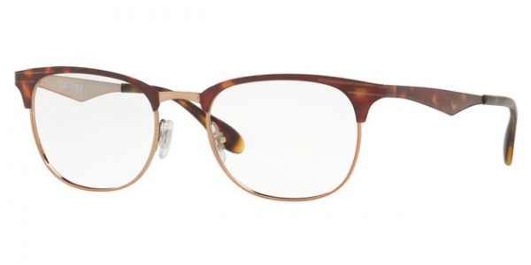 RAY-BAN RX6346 COPPER ON TOP HAVANA