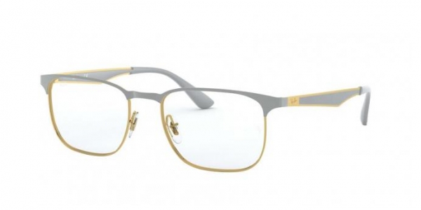 RAY-BAN RX6363 GOLD ON TOP GREY