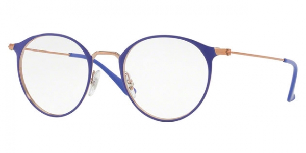 RAY-BAN RX6378 COPPER ON TOP VIOLET