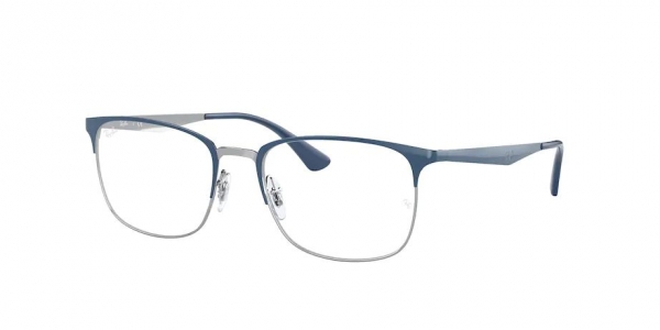 RAY-BAN RX6421 BLUE ON SILVER