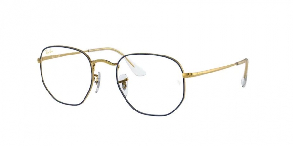 RAY-BAN RX6448 BLUE ON LEGEND GOLD