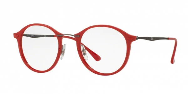 RAY-BAN RX7073 SHINY RED
