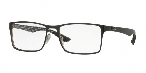 RAY-BAN RX8415 TOP SHINY BLACK ON SILVER