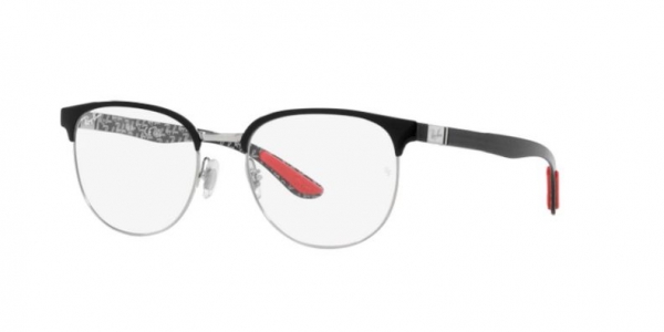 RAY-BAN RX8422 BLACK ON SILVER