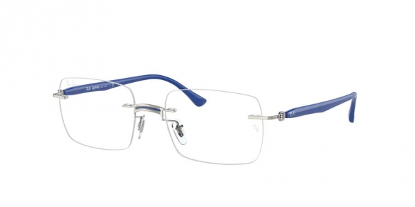 RAY-BAN RX8767 BLUE ON SILVER