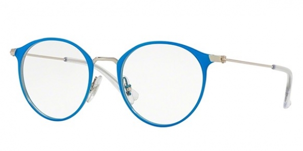 RAY-BAN JUNIOR RY1053 SILVER ON TOP LIGHT BLUE