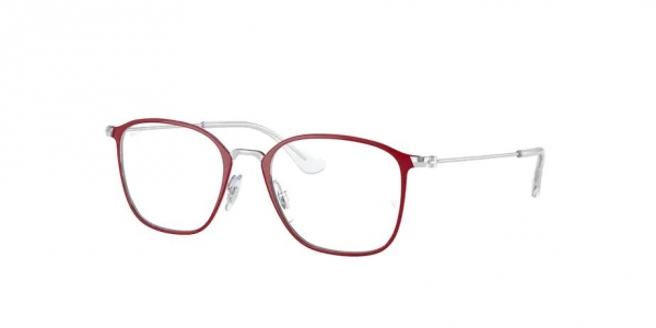 RAY-BAN JUNIOR RY1056 SILVER ON RED