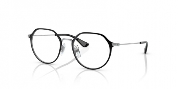 RAY-BAN JUNIOR RY1058 BLACK ON SILVER