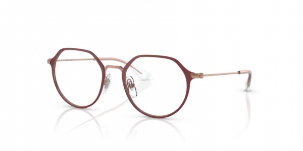 RAY-BAN JUNIOR RY1058 MATTE BORDEAUX ON ROSE GOLD