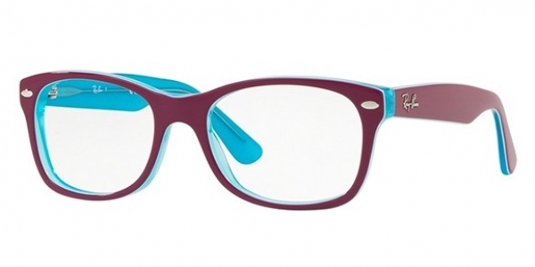 RAY-BAN JUNIOR RY1528 BLUE TRASP ON TOP FUXIA