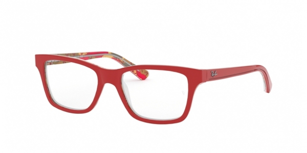 RAY-BAN JUNIOR RY1536 RED ON TEXTURE RED BROWN
