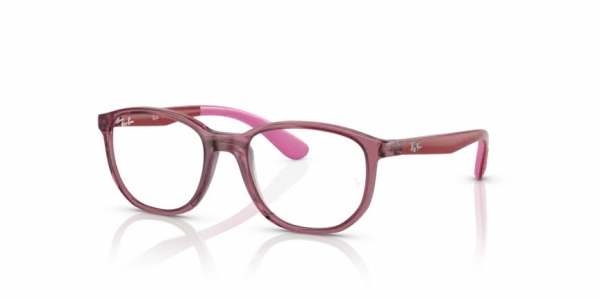 RAY-BAN JUNIOR RY1619 TRANSP PINK ON RUBBER PINK