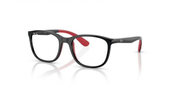 RAY-BAN JUNIOR RY1620 BLACK ON RUBBER RED