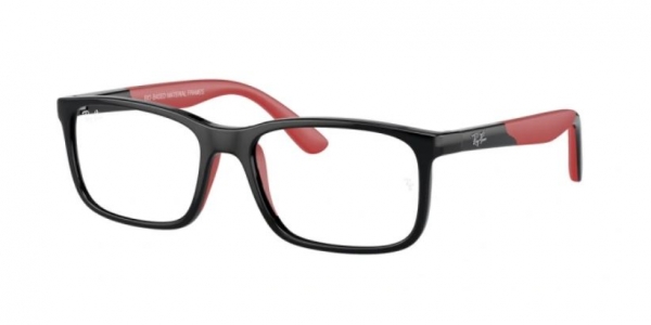 RAY-BAN JUNIOR RY1621 BLACK ON RUBBER RED