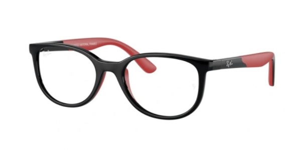 RAY-BAN JUNIOR RY1622 BLACK ON RUBBER RED