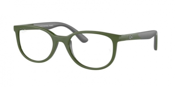 RAY-BAN JUNIOR RY1622 GREEN ON RUBBER GRAY