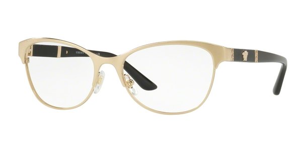 VERSACE VE1233Q BRUSHED PALE GOLD
