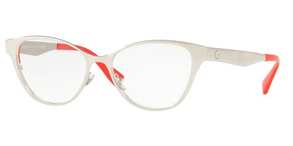 VERSACE VE1245 SILVER/CORAL FLUO