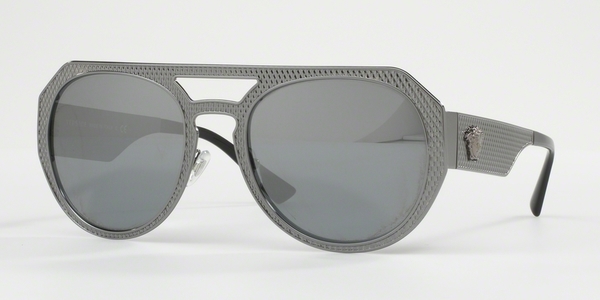 versace gunmetal sunglasses