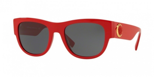 red versace glasses