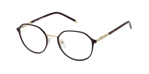 ZADIG&VOLTAIRE VZV354 SHINY ROSE GOLD WITH BORDEAUX PARTS
